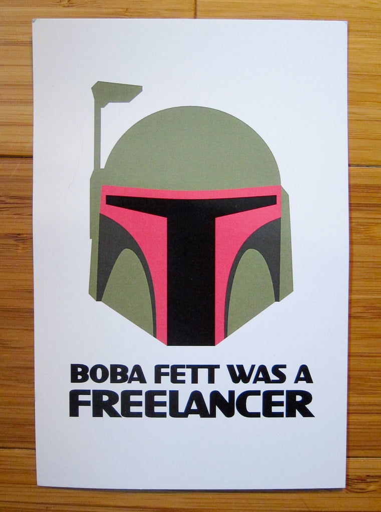 Boba fett was a freelancer